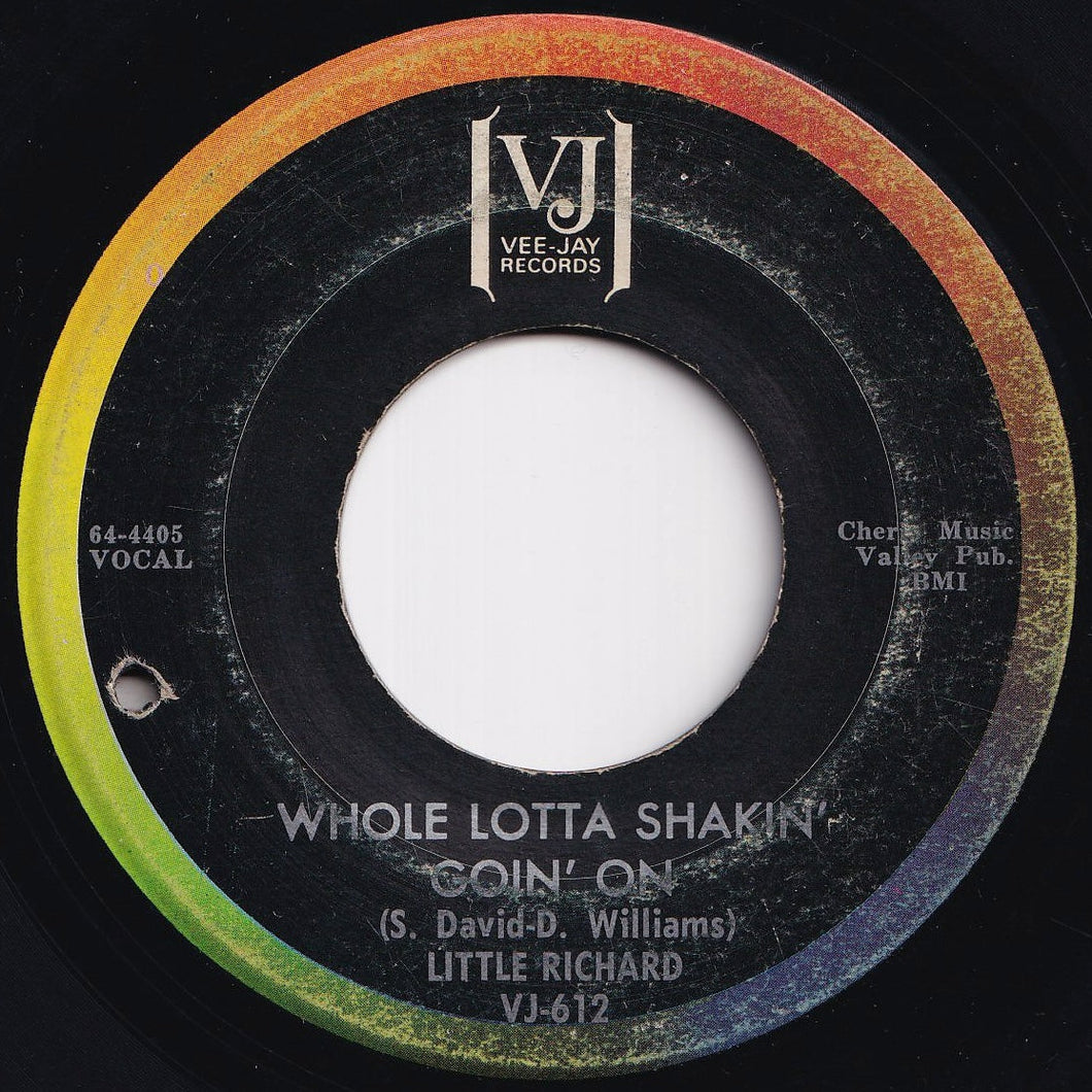 Little Richard - Whole Lotta Shakin' Goin' On / Goodnight Irene (7 inch Record / Used)