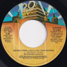 画像をギャラリービューアに読み込む, Stephanie Mills - Never Knew Love Like This Before / Still Mine (7 inch Record / Used)
