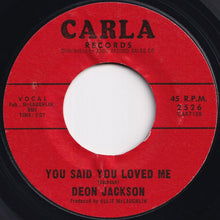 画像をギャラリービューアに読み込む, Deon Jackson - Love Makes The World Go Round / You Said You Loved Me (7 inch Record / Used)
