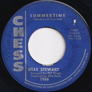 Billy Stewart - Summertime / To Love To Love (7 inch Record / Used)