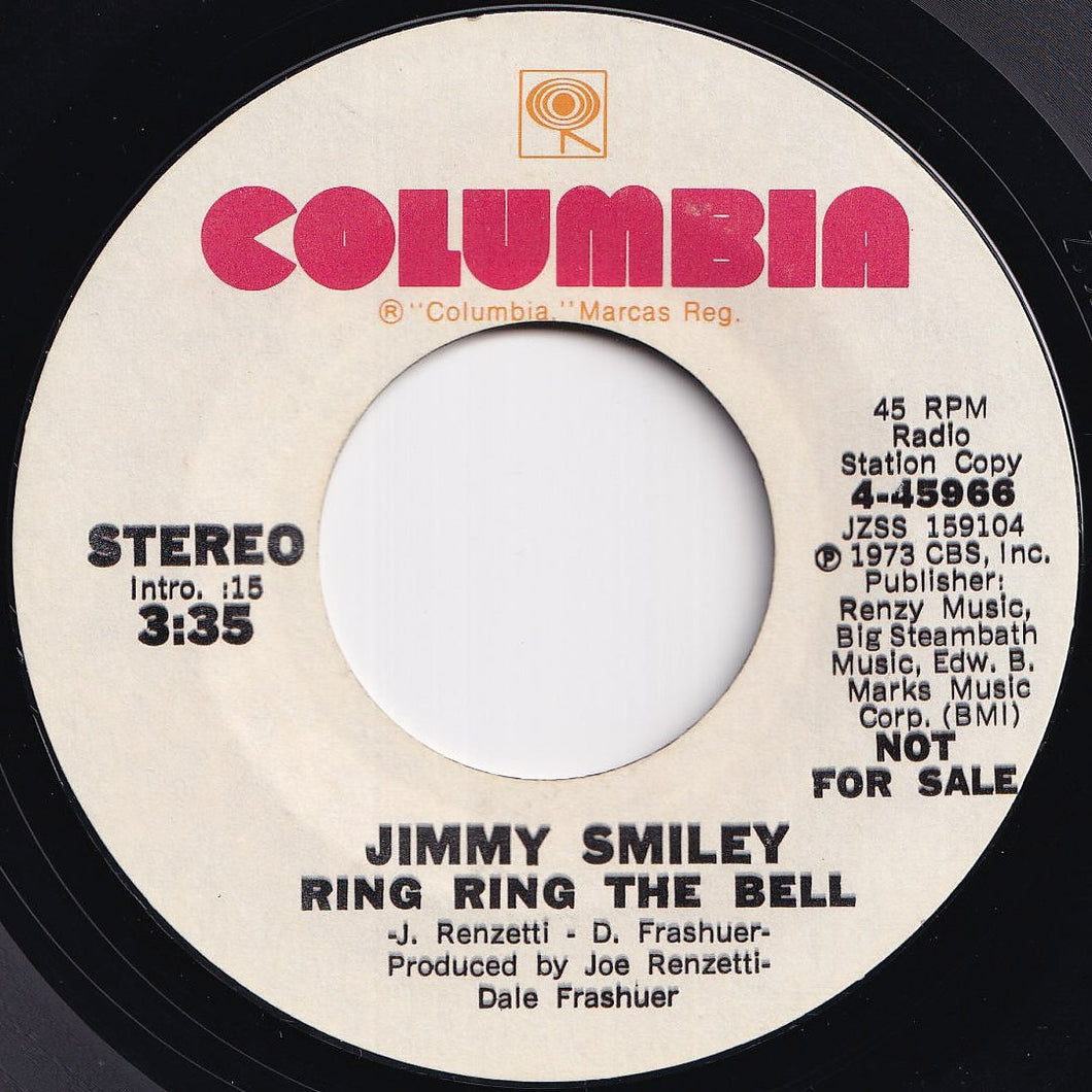 Jimmy Smiley - Ring Ring The Bell (Stereo) / (Mono) (7 inch Record / Used)