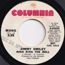 画像をギャラリービューアに読み込む, Jimmy Smiley - Ring Ring The Bell (Stereo) / (Mono) (7 inch Record / Used)
