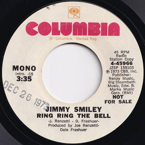 Jimmy Smiley - Ring Ring The Bell (Stereo) / (Mono) (7 inch Record / Used)