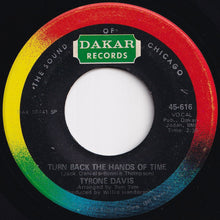 画像をギャラリービューアに読み込む, Tyrone Davis - Turn Back The Hands Of Time / I Keep Coming Back (7 inch Record / Used)
