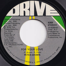 画像をギャラリービューアに読み込む, Peter Brown - Dance With Me / For Your Love (7 inch Record / Used)
