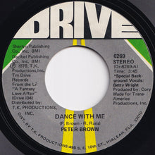 画像をギャラリービューアに読み込む, Peter Brown - Dance With Me / For Your Love (7 inch Record / Used)

