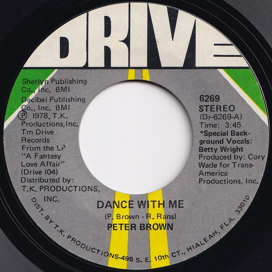 Peter Brown - Dance With Me / For Your Love (7 inch Record / Used)