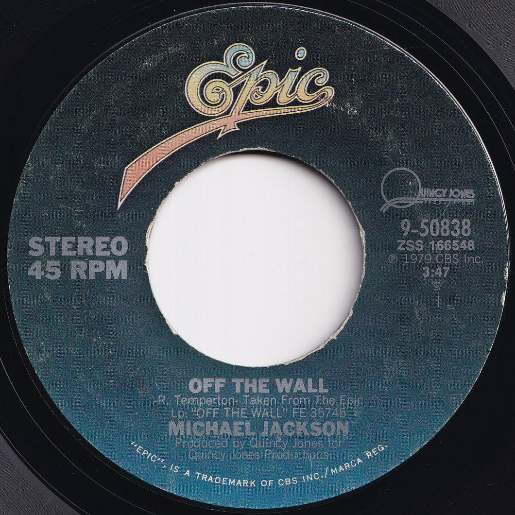Michael Jackson - Off The Wall / Get On The Floor (7 inch Record / Used)