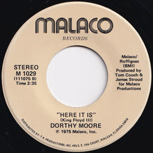 Load image into Gallery viewer, Dorothy Moore - Misty Blue / Here It Is (7 inch Record / Used)
