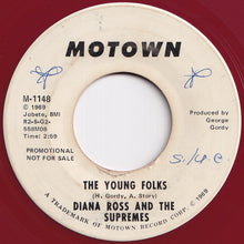 画像をギャラリービューアに読み込む, Supremes - The Young Folks / The Young Folks (7 inch Record / Used)
