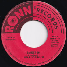 画像をギャラリービューアに読み込む, Liitle Joe Blue - If You Love Me Like You Say / Sweet 16 (7 inch Record / Used)
