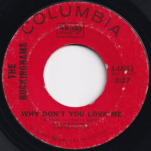 Buckinghams - Don't You Care / Why Don't You Love Me (7 inch Record / Used)