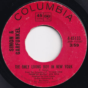 Simon & Garfunkel - Cecilia / The Only Living Boy In New York (7 inch Record / Used)