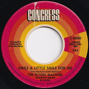 Flying Machine - Smile A Little Smile For Me / Maybe We've Been Loving Too Long (7 inch Record / Used)