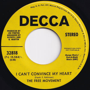 Free Movement - I've Found Someone Of My Own / I Can't Convince My Heart (7 inch Record / Used)