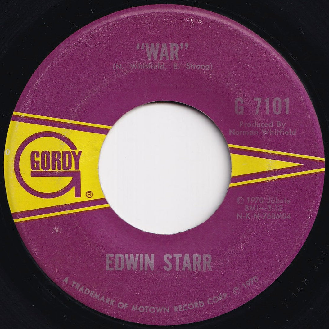 Edwin Starr - War / He Who Picks A Rose (7 inch Record / Used)