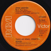 画像をギャラリービューアに読み込む, John Denver - Take Me Home, Country Roads / Poems, Prayers And Promises (7 inch Record / Used)
