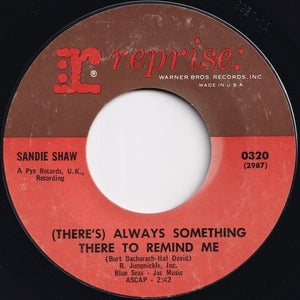 Sandie Shaw - (There's) Always Something There To Remind Me / Don't You Know (7 inch Record / Used)