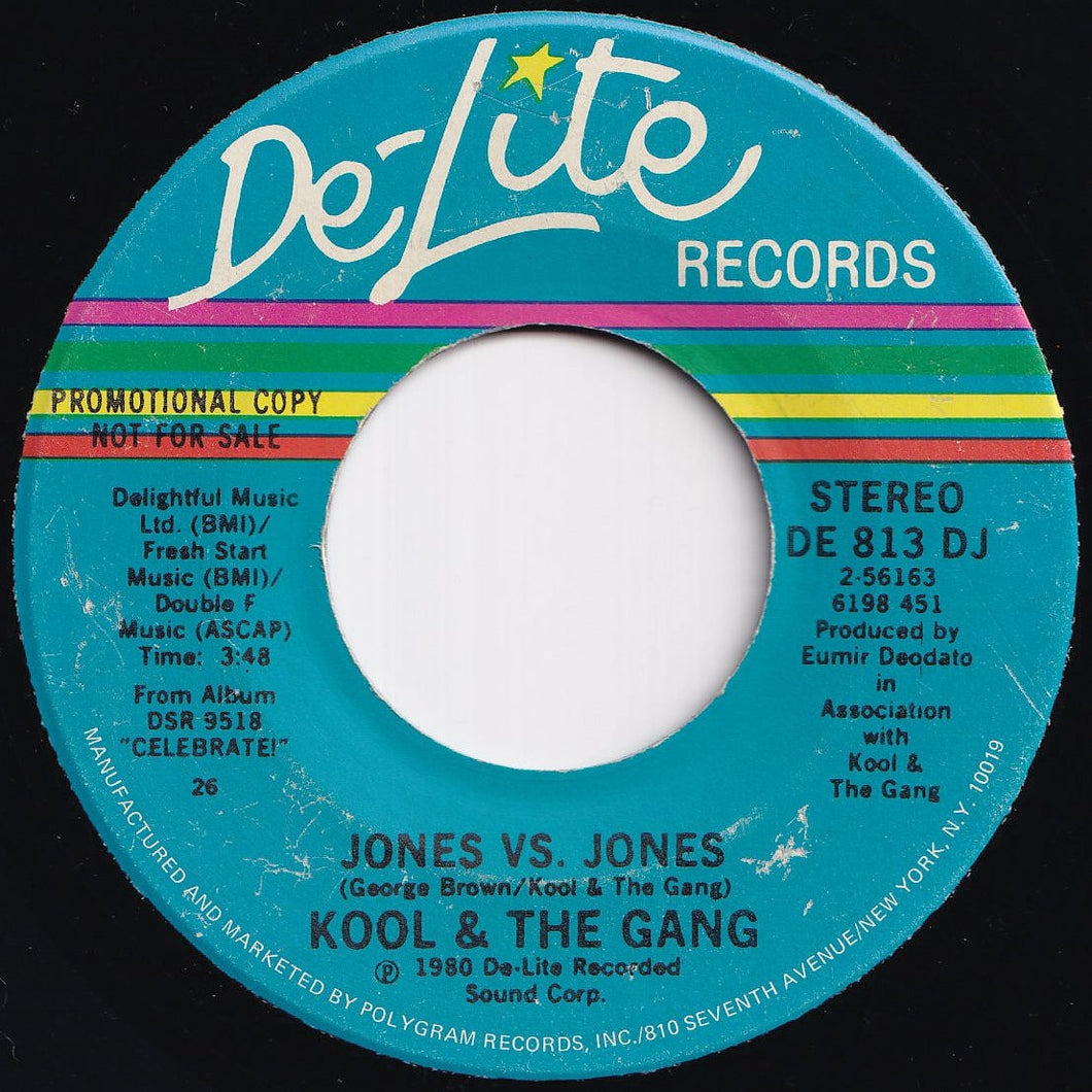Kool And The Gang - Jones Vs. Jones / Jones Vs. Jones (7 inch Record / Used)
