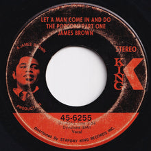 画像をギャラリービューアに読み込む, James Brown - Let A Man Come In And Do The Popcorn Part One / Sometime (7 inch Record / Used)
