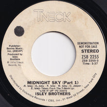画像をギャラリービューアに読み込む, Isley Brothers - Midnight Sky (Part 1) (Stereo) / (Mono) (7 inch Record / Used)
