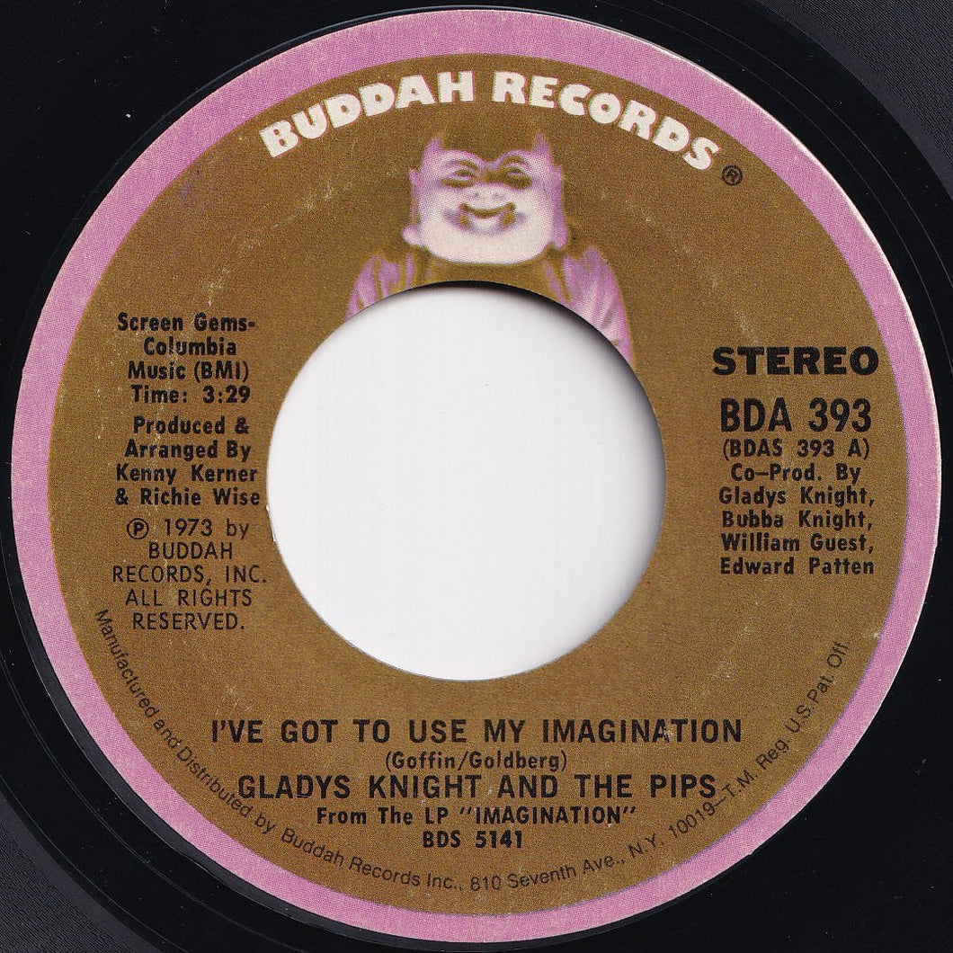 Gladys Knight And The Pips - I've Got To Use My Imagination / I Can See Clearly Now (7 inch Record / Used)