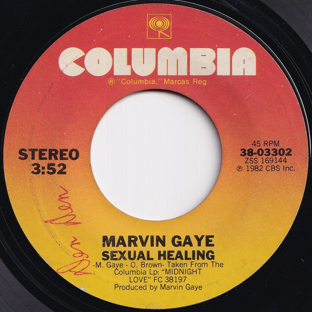 Marvin Gaye - Sexual Healing / (Instrumental) (7 inch Record / Used)