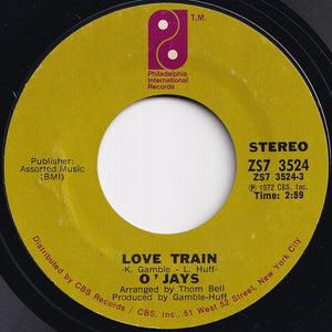 O'Jays - Love Train / Who Am I (7 inch Record / Used)