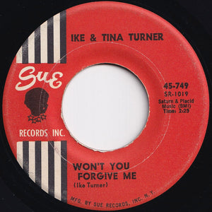 Ike & Tina Turner - It's Gonna Work Out Fine / Won't You Forgive Me (7 inch Record / Used)