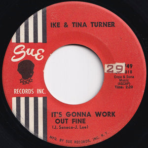 Ike & Tina Turner - It's Gonna Work Out Fine / Won't You Forgive Me (7 inch Record / Used)