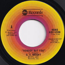 Load image into Gallery viewer, O.V. Wright - Nobody But You / Slow And Easy  (7 inch Record / Used)
