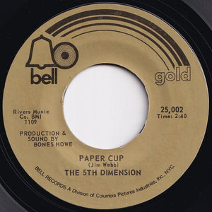 5th Dimension - Up-Up And Away / Paper Cup (7 inch Record / Used)