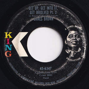 James Brown - Get Up, Get Into It, Get Involved (Part 1) / (Part 2) (7 inch Record / Used)