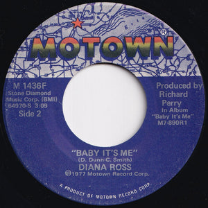 Diana Ross - Your Love Is So Good For Me / Baby It's Me (7 inch Record / Used)