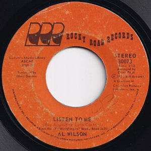 Al Wilson - Show And Tell / Listen To Me (7 inch Record / Used)