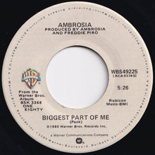 画像をギャラリービューアに読み込む, Ambrosia - Biggest Part Of Me / Livin&#39; On My Own (7 inch Record / Used)
