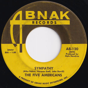 Five Americans - Sound Of Love / Sympathy (7 inch Record / Used)