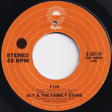 Load image into Gallery viewer, Sly &amp; The Family Stone - Hot Fun In The Summertime / Fun (7 inch Record / Used)
