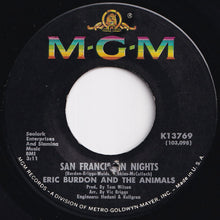 画像をギャラリービューアに読み込む, Eric Burdon And The Animals - San Franciscan Nights / Good Times (7 inch Record / Used)
