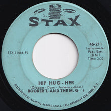 画像をギャラリービューアに読み込む, Booker T &amp; The MG&#39;s - Hip Hug-Her / Summertime (7 inch Record / Used)
