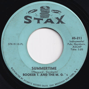 Booker T & The MG's - Hip Hug-Her / Summertime (7 inch Record / Used)