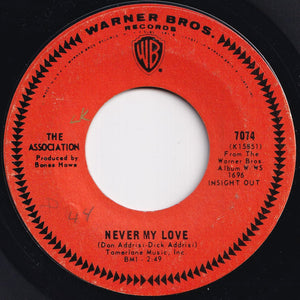 Association - Never My Love / Requiem For The Masses (7 inch Record / Used)