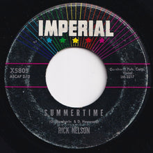 画像をギャラリービューアに読み込む, Rick Nelson - Young World / Summertime (7 inch Record / Used)
