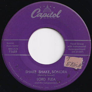 Lord Flea And His Calypsonians - The Naughty Little Flea / Shake Shake Sonora (7 inch Record / Used)