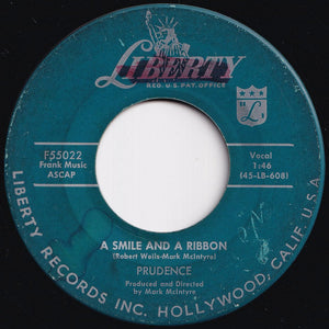 Patience & Prudence / Prudence - Tonight You Belong To Me / A Smile And A Ribbon (7 inch Record / Used)