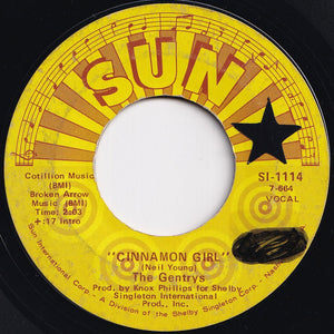 Gentrys - Cinnamon Girl / I Just Got The News (7 inch Record / Used)