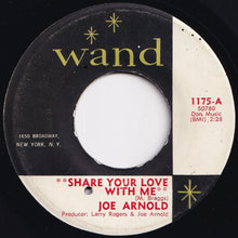 画像をギャラリービューアに読み込む, Joe Arnold - Share Your Love With Me / Soul Trippin&#39; (7 inch Record / Used)
