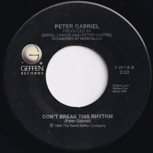 Peter Gabriel - Sledgehammer / Don't Break This Rhythm (7 inch Record / Used)