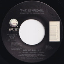 Load image into Gallery viewer, Simpsons - Deep, Deep Trouble (LP Version) / Sibling Rivalry (LP Version) (7 inch Record / Used)
