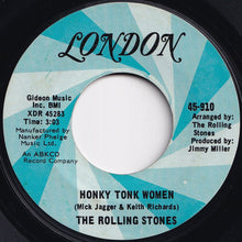 画像をギャラリービューアに読み込む, Rolling Stones - Honky Tonk Women / You Can&#39;t Always Get What You Want (7 inch Record / Used)
